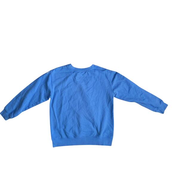 Disney Original Mickey Mouse Champion Blue Crewneck Fleece Sweatshirt Women Sz L - Picture 6 of 8